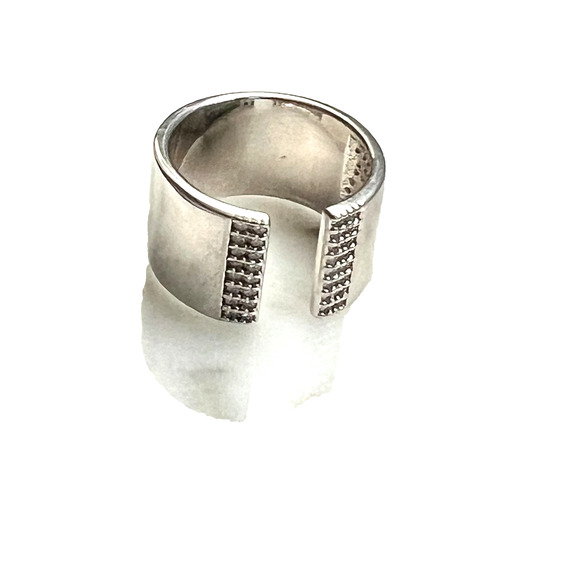 FREIDA ROTHMAN Radiance Open Cuff RIng Size 6 - Picture 2 of 4